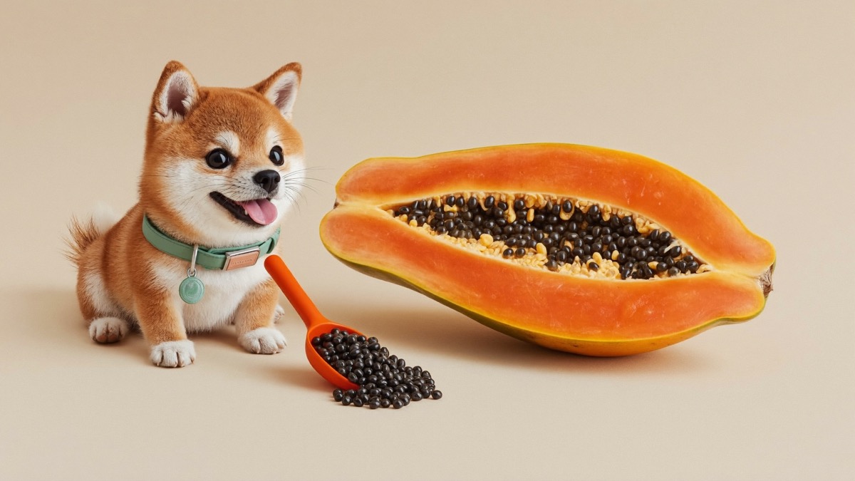 Ripe orange flesh only — scoop out every seed and peel the skin
