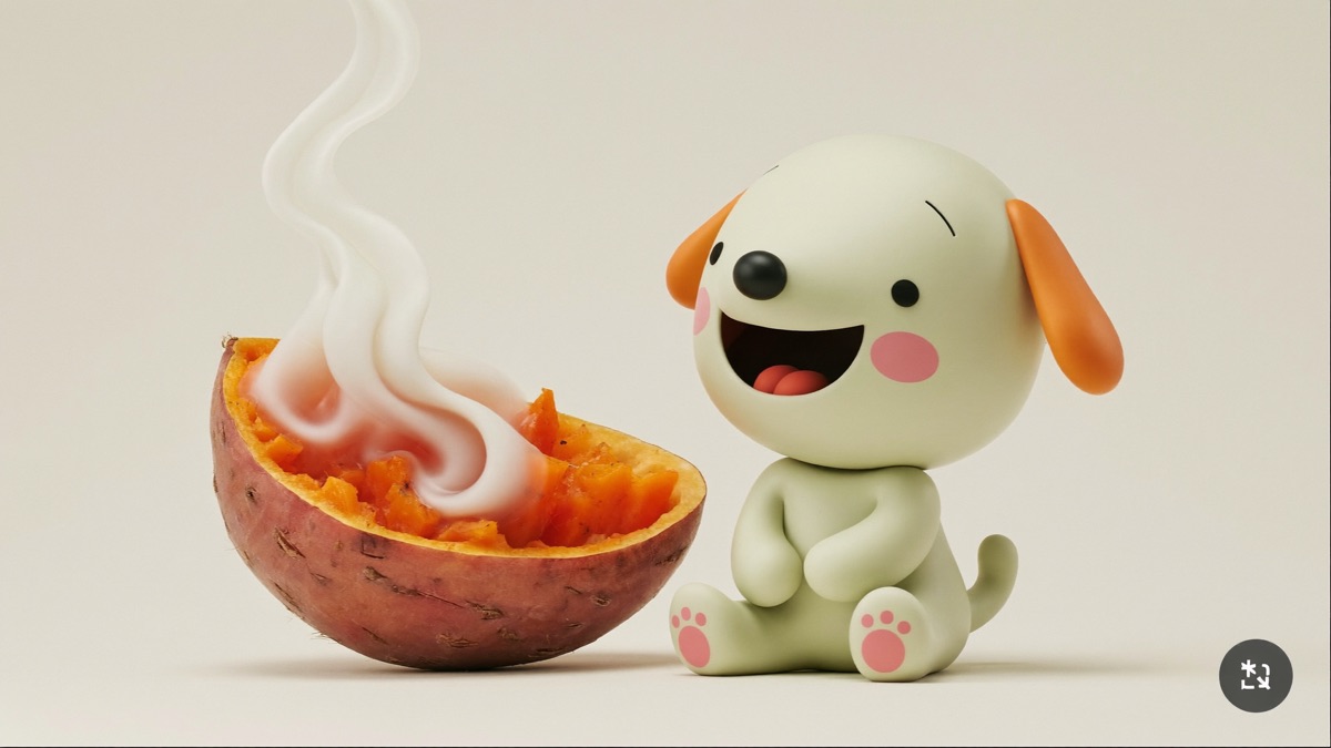 Cooking transforms sweet potato from a hard, indigestible lump into a soft, gut-friendly treat