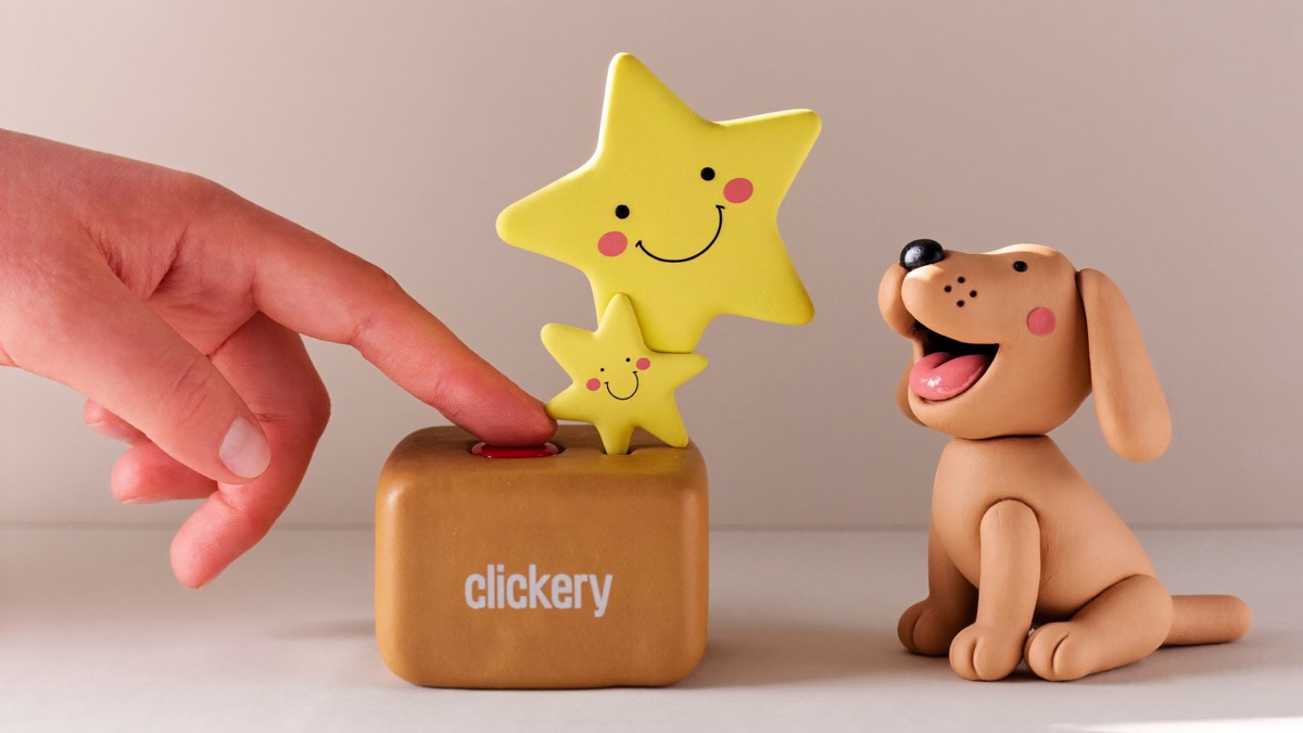 The click is a camera: it freezes the exact right moment so your dog knows precisely what paid