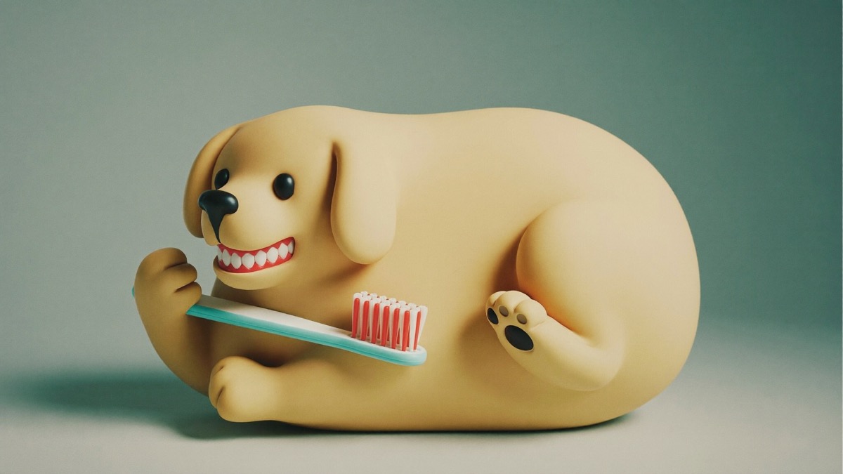 Daily brushing removes plaque before it hardens — the highest-value home habit
