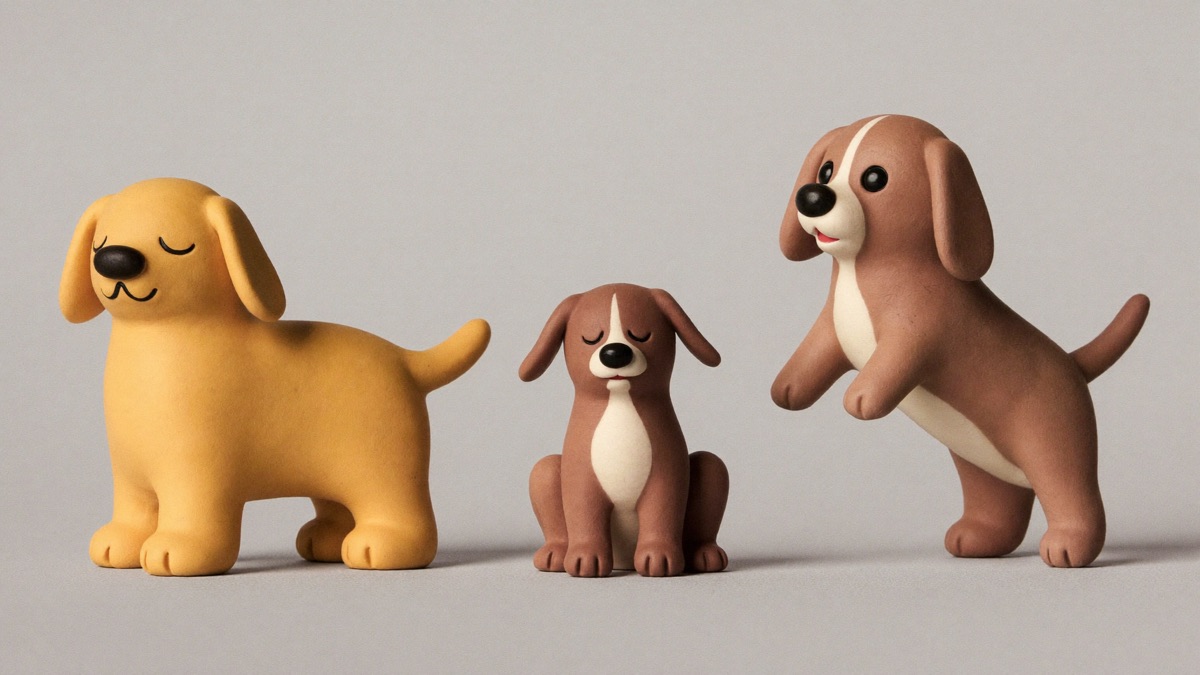 The same dog can look relaxed, worried, or playful — the whole body tells you which