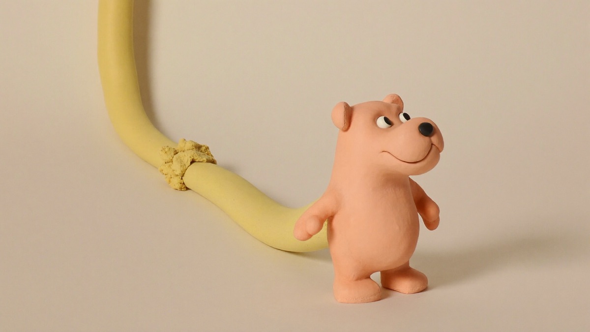 Constipation is a traffic jam — the colon keeps drying out whatever is stuck behind the blockage