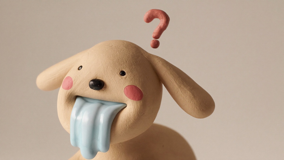 Sudden drooling in a dog that never drools is a question that needs answering — nausea, pain, toxin, heat, or something stuck