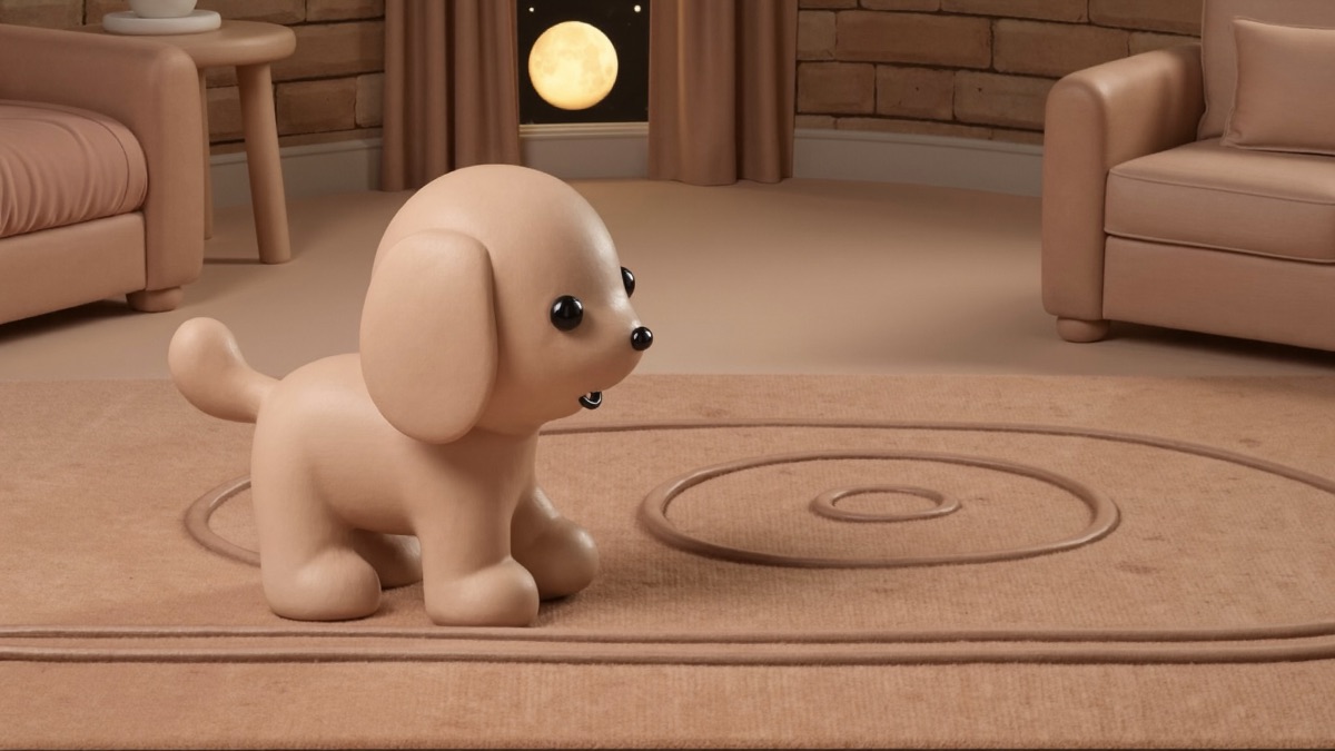 A dog that walks the same loop at night instead of sleeping is uncomfortable in body or mind — pain, anxiety, or an ageing brain