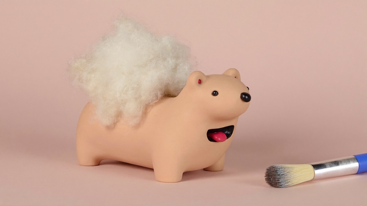 With no seasons to follow, tropical coats release a little hair all the time — the brush decides where it lands