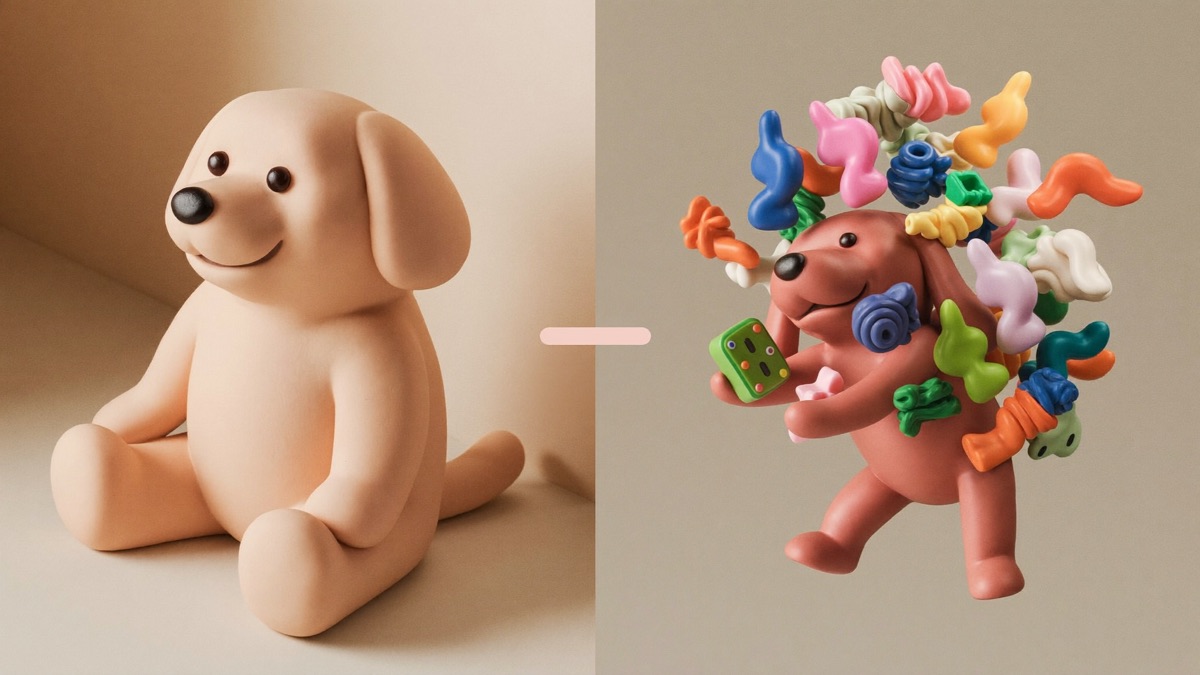 Same dog, same cue — a relaxed brain can answer, a frightened one can't