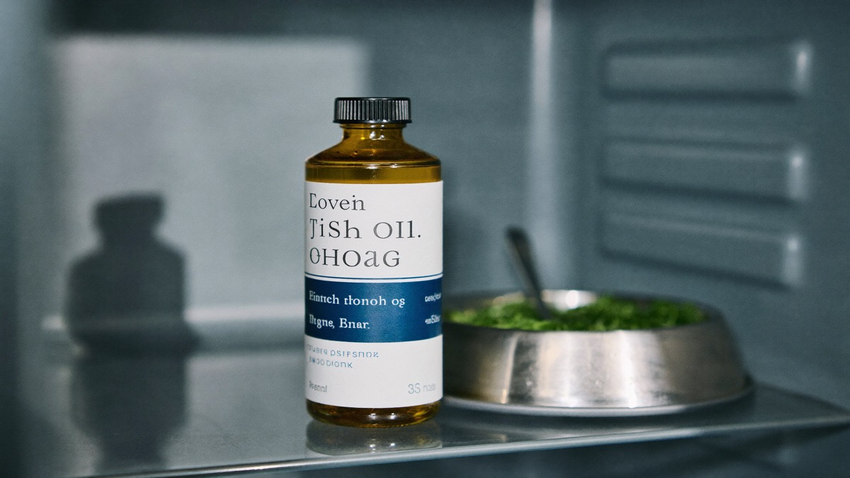In tropical heat, fish oil oxidises fast — keep it refrigerated