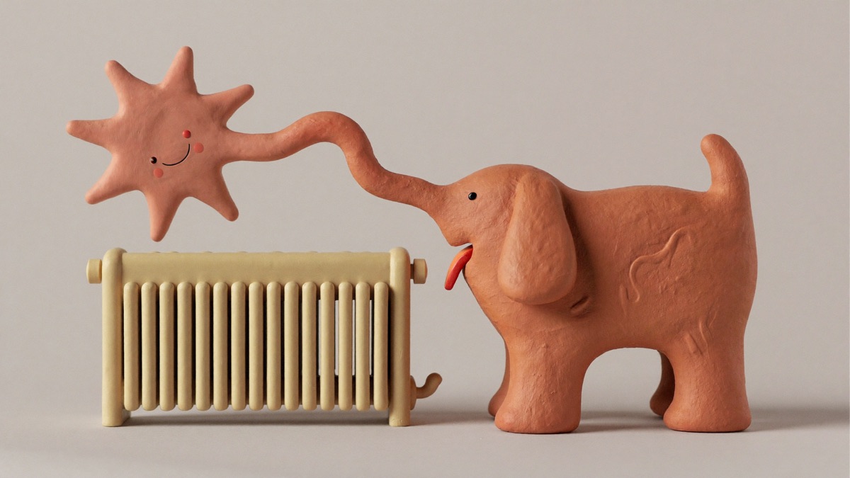 Panting is your dog's radiator — heat leaves the body as moisture evaporates off the tongue and airways