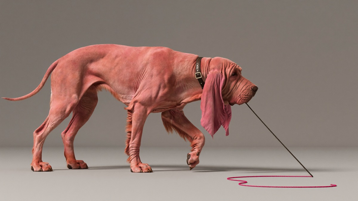On a scent a bloodhound is deaf to recall — it lives its life on lead